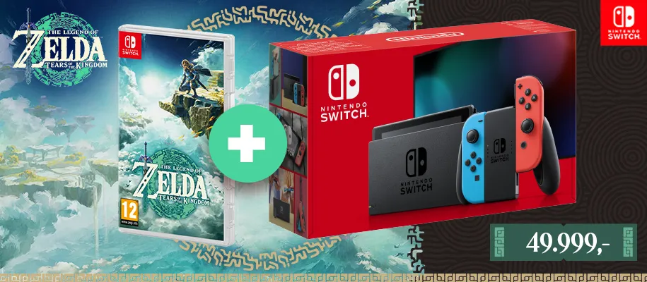 Nintendo Switch + Zelda TOTK